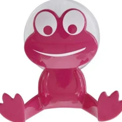 TENDANCE - Crochet grenouille pp sur ventouse - fuchsia