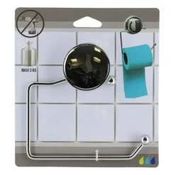 TENDANCE - Derouleur metal wc avec ventouse - chrome