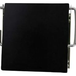 TENDANCE - Derouleur papier wc mdf - noir mat