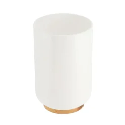 TENDANCE - Gobelet ps bambou - blanc bambou