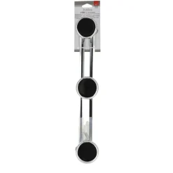 TENDANCE - Pateres metal a fixer 3 crochets - chrome