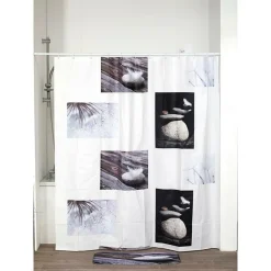 TENDANCE - Rideau de douche peva 180x180 cm - divine