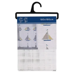 TENDANCE - Rideau de douche peva 180x180 cm - manureva