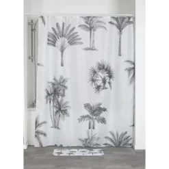 TENDANCE - Rideau de douche polyester 180x200 cm - arizona dream