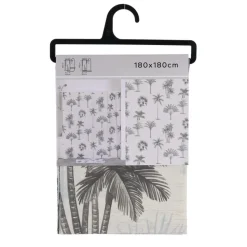 TENDANCE - Rideau de douche peva 180x180 cm - arizona dream