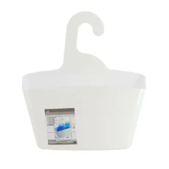 TENDANCE - Serviteur de douche pp avec cintre - blanc