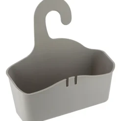 TENDANCE - Serviteur de douche pp avec cintre - gris