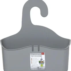TENDANCE - Serviteur de douche pp avec cintre - gris