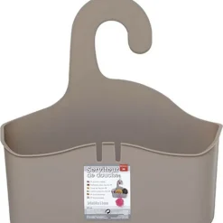 TENDANCE - Serviteur de douche pp avec cintre - taupe