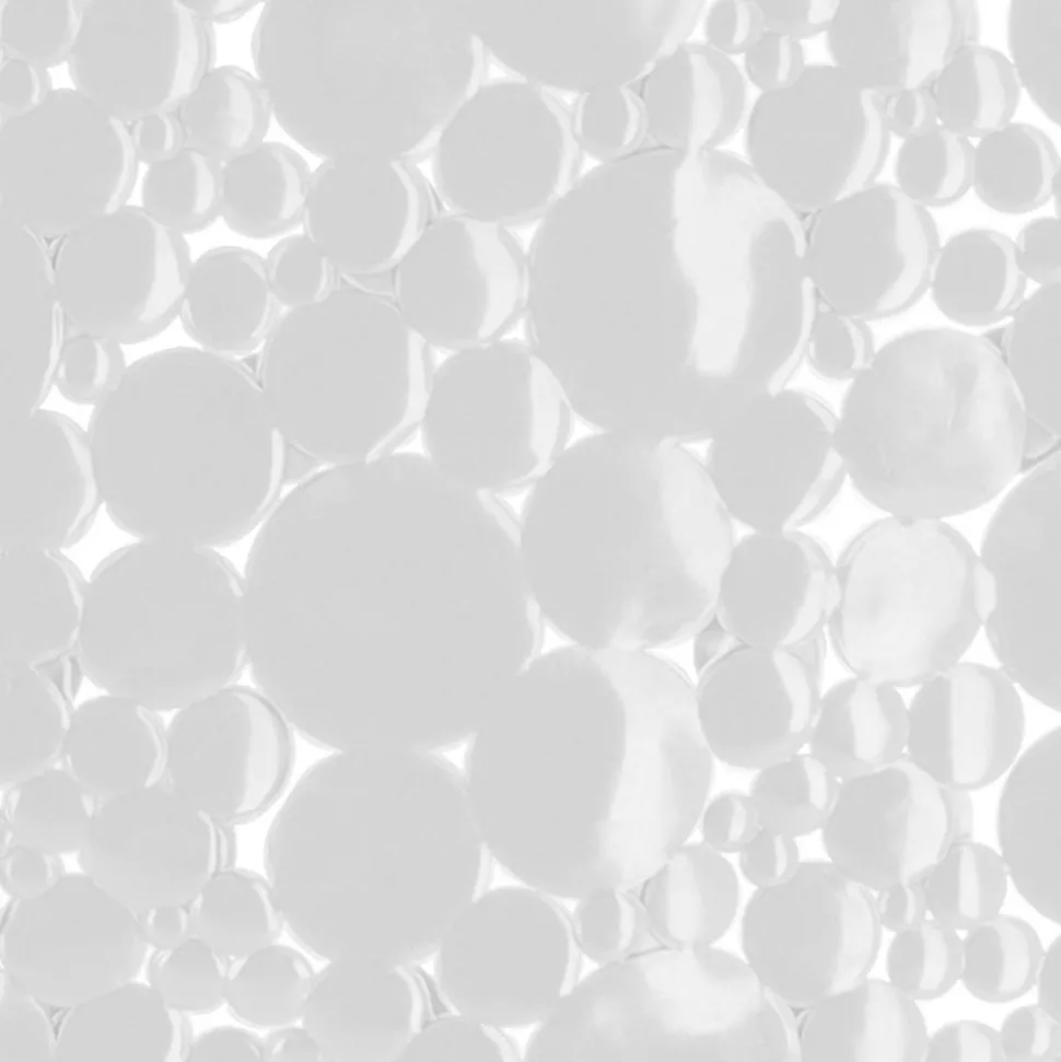 TENDANCE - Tapis de fond de douche pvc 50x50cm bulles - blanc