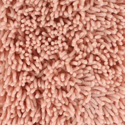 TENDANCE - Tapis microfibre petite chenille 50x80 cm - rose poudre