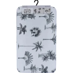 TENDANCE - Tapis microfibre imprime 45x75 cm - arizona dream