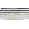 TENDANCE - Tapis microfibre imprime raye 45x120 cm - manureva
