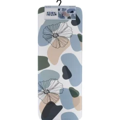 TENDANCE - Tapis microfibre imprime 45x120 cm - flowers