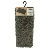 TENDANCE - Tapis microfibre petite chenille 50x80 cm - gris