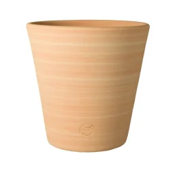 TERRABLANCA - Pot Vaso, en terre cuite claire Ø 33 x H. 33 cm