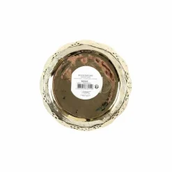 THE HOME DECO FACTORY - Bougie parfumée en céramique or du temps 3 mèches