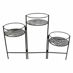 THE HOME DECO FACTORY - Support à plantes en métal feuilles