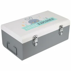 THE HOME DECO KIDS - Malles de rangement pour enfant little explorer (lot de 2)