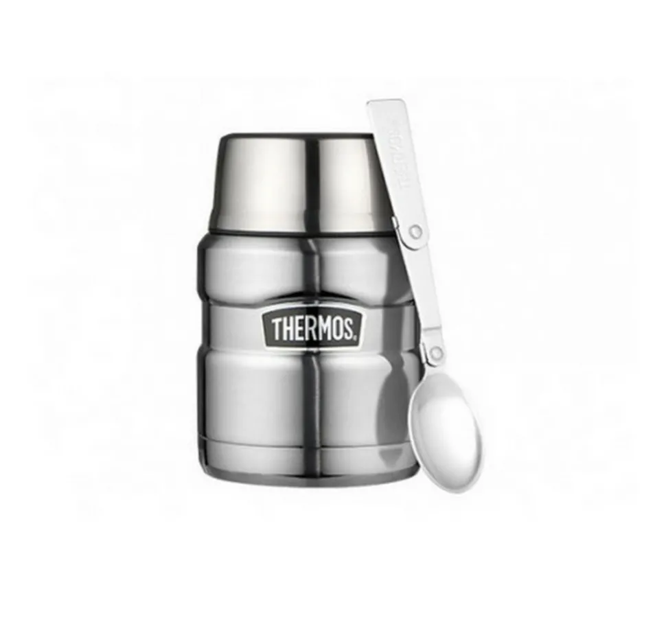 Thermos boîte alimentaire isotherme 0.45l argenté - 105758