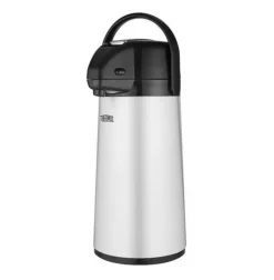 Thermos pichet à pompe isotherme 2,2l inox - 183517