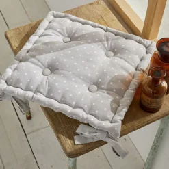 TODAY - Today - galette de chaise imprimée pois