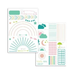 TOGA - Pochoirs pour bullet agenda - décorations