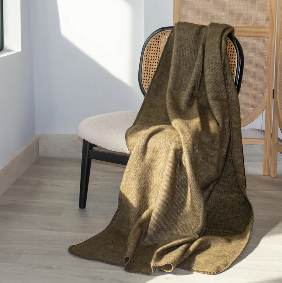 TOISON D'OR - Toison d'or - couverture chaude laine et mohair