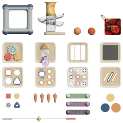 TOPBRIGHT - Cube de motricité 10 en 1