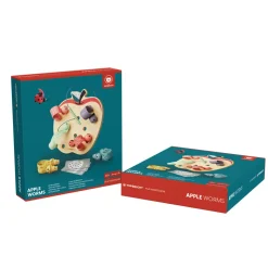 TOPBRIGHT - Jeu éducatif vers de pomme