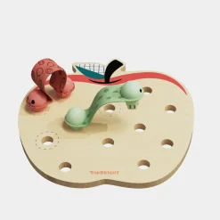 TOPBRIGHT - Jeu éducatif vers de pomme