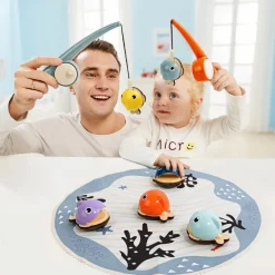 TOPBRIGHT - Jeu magnétique attrape les poissons