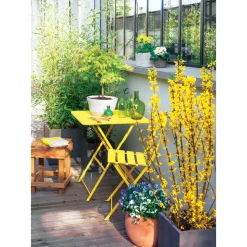 TRUFFAUT - Cube Jin, anthracite L. 30,5 x l. 30 x H. 30 cm