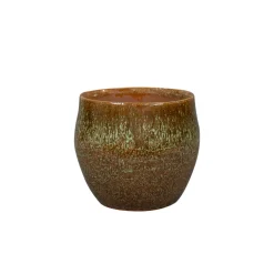 TS COLLECTION - Cache-pot 'Suzy Savannah', en céramique - D.24xH.21cm