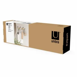 UMBRA - Patère en bois de frêne 9 crochets melody