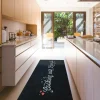 UNAMOURDETAPIS - Tapis de cuisine 50x180 lyn11 kita blanc, facile d'entretien