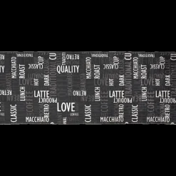 UNAMOURDETAPIS - Tapis de cuisine 50x80 lyn11 clao gris, facile d'entretien