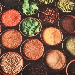 UNAMOURDETAPIS - Tapis de couloir 80x240 jaune et vert , facile d'entretien lyn11 imo