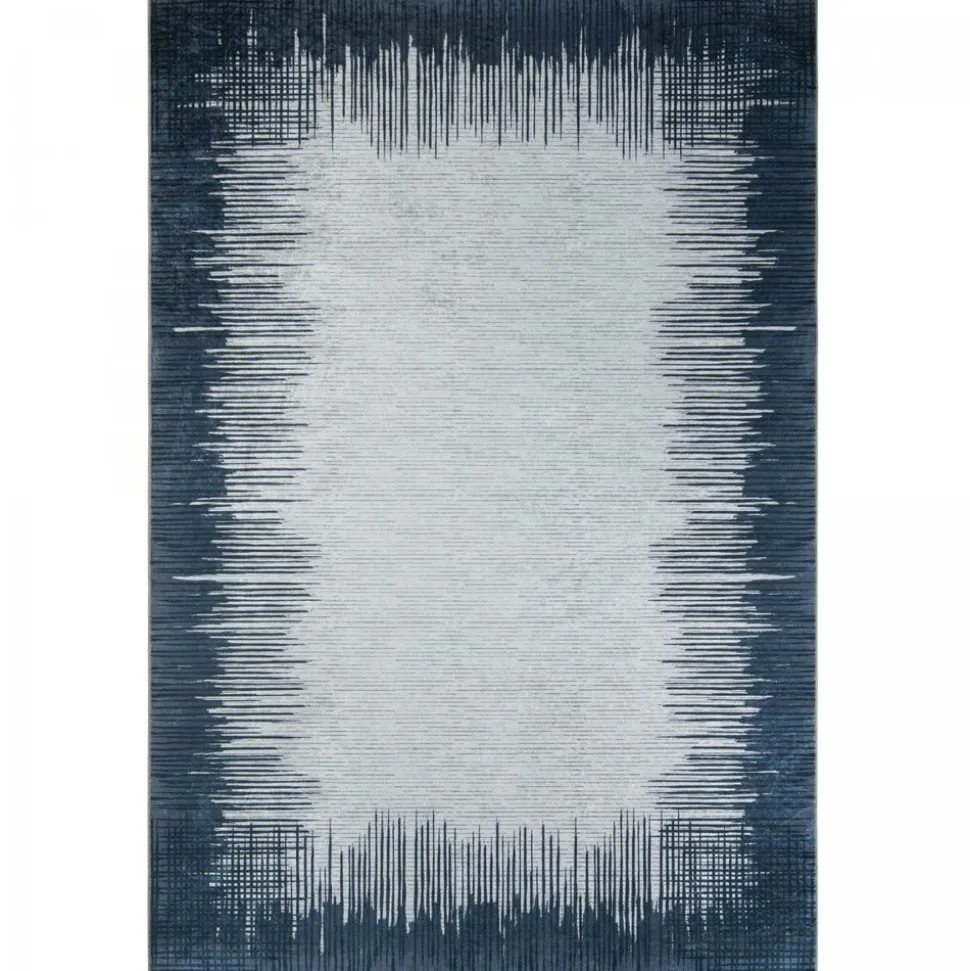 UNAMOURDETAPIS - Tapis de chambre 160x230 lyn11 flona noir, facile d'entretien