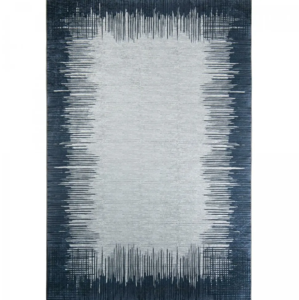 UNAMOURDETAPIS - Tapis de chambre 160x230 lyn11 flona noir, facile d'entretien