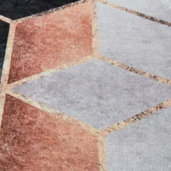 UNAMOURDETAPIS - Tapis de chambre 160x230 lyn11 grafik blanc, facile d'entretien