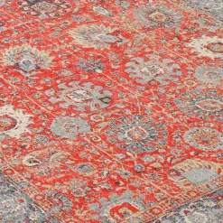 UNAMOURDETAPIS - Tapis orient 200x280 nomeda rouge , tapis en coton