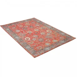 UNAMOURDETAPIS - Tapis orient 200x280 nomeda rouge , tapis en coton