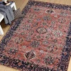 UNAMOURDETAPIS - Tapis orient 160x230 nomedi rouge , tapis en coton