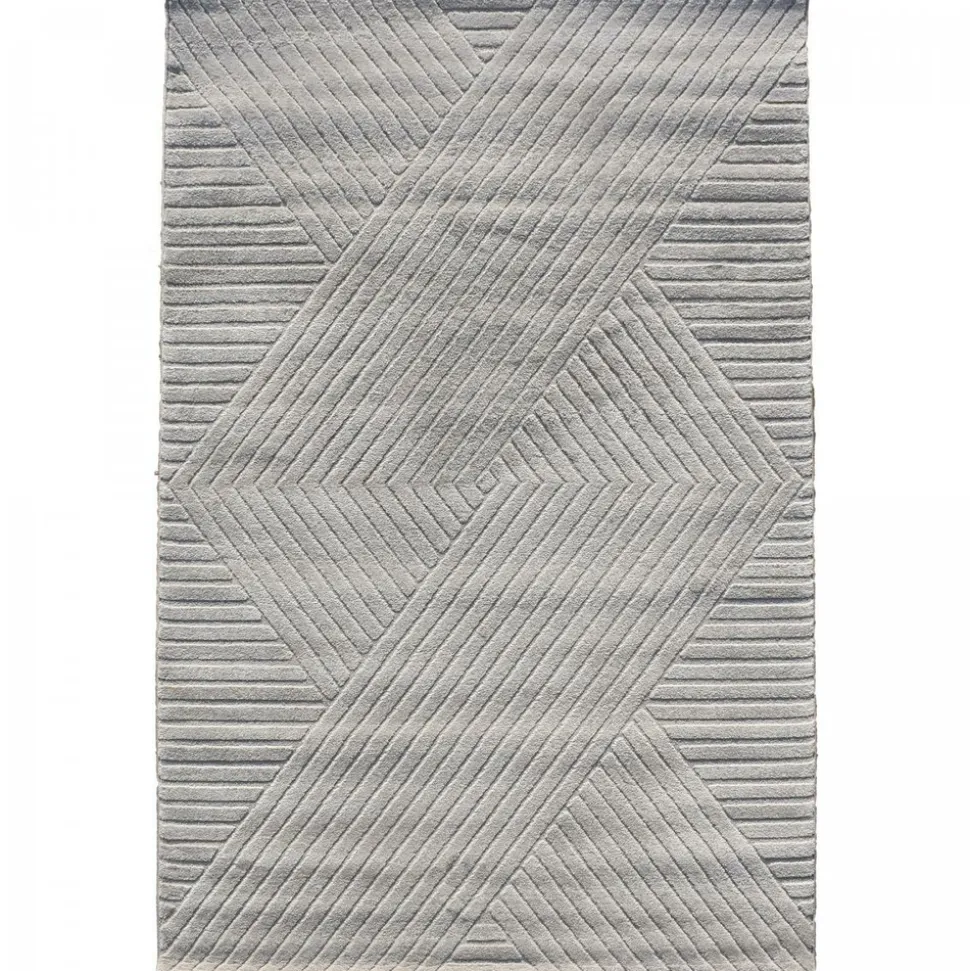 UNAMOURDETAPIS - Tapis salon 200x290 lyn9 cernan beige, tapis ton sur ton moderne