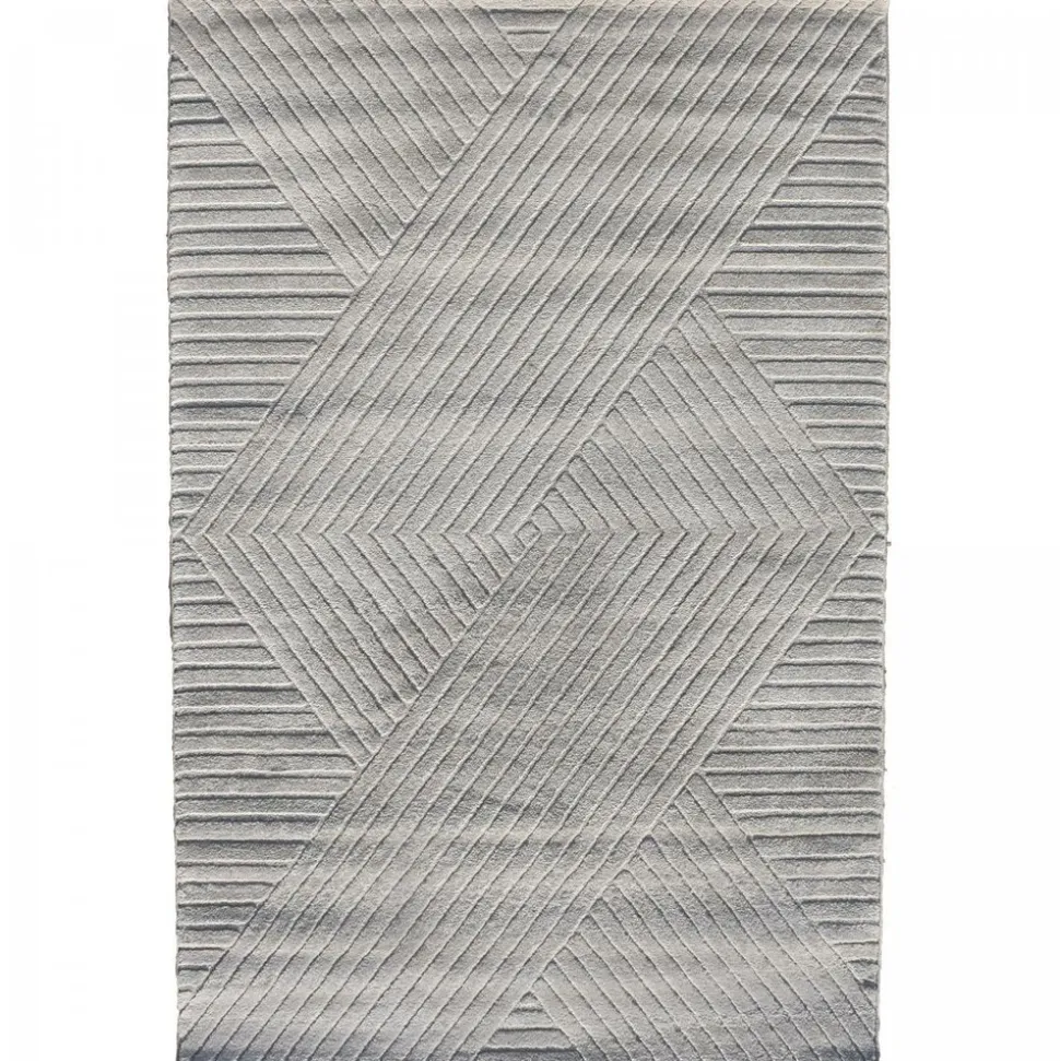 UNAMOURDETAPIS - Tapis salon 200x290 lyn9 cernan beige, tapis ton sur ton moderne