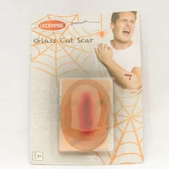 URBAN LIVING - Maquillage d'halloween - cicatrice avec épingle - rouge