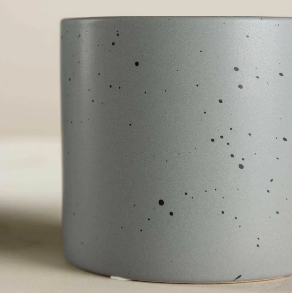 VENTURE HOME - Cache pot en grès sane 11x10 cm