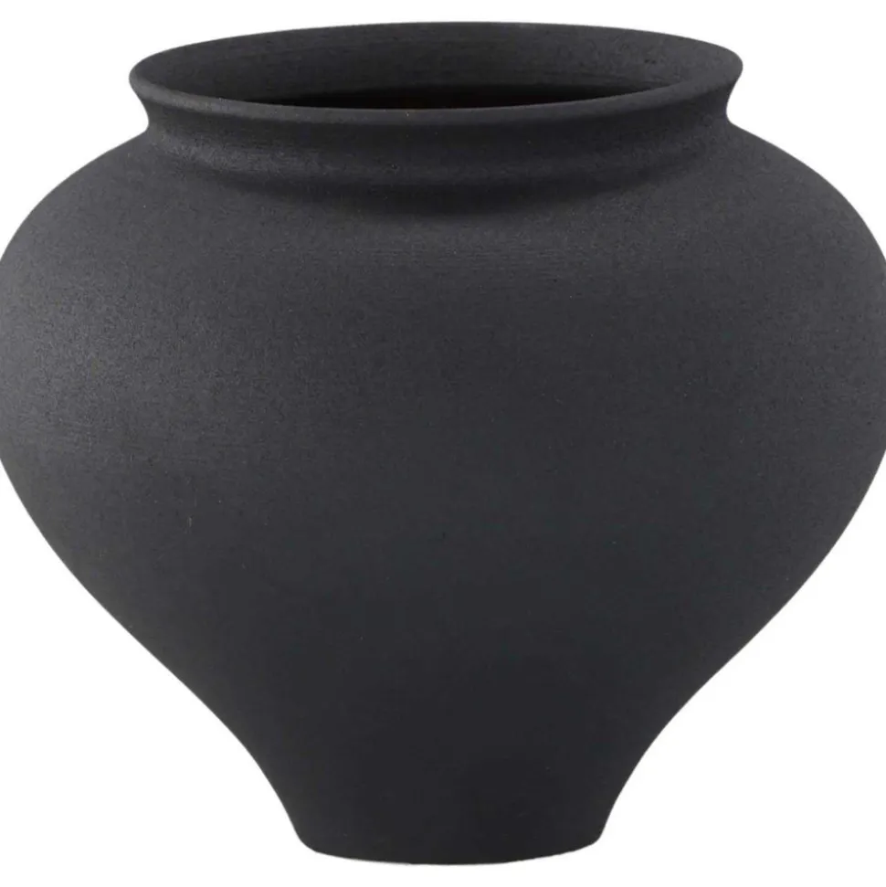 VENTURE HOME - Vase en grès rellis 11x18 cm