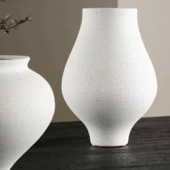 VENTURE HOME - Vase en grès rellis 10x24 cm